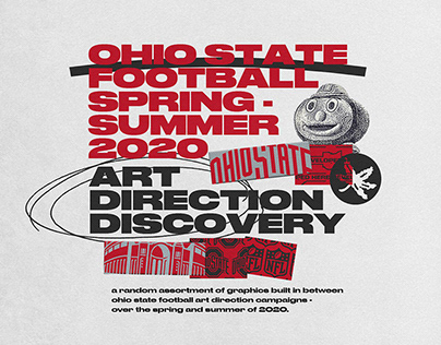 2020 Ohio State Football Art Discovery Graphic Dump