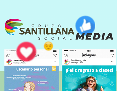 Grupo Santillana Social Media