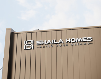 Shaila Homes Logo Design
