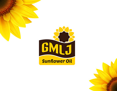 GMLJ SunflowerOil Logo Design