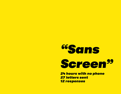 Sans Screen