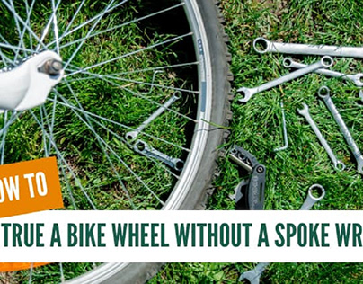 How to True a Bike Wheel Without a Spoke Wrench?