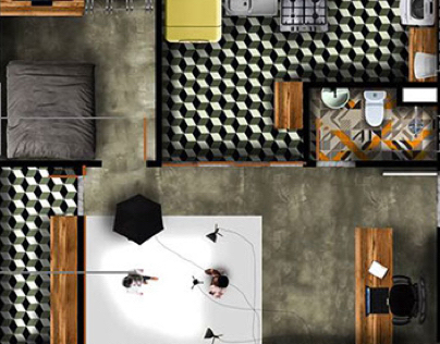 Projeto Interiores - Apartamento (FAU-UFRJ 2015)