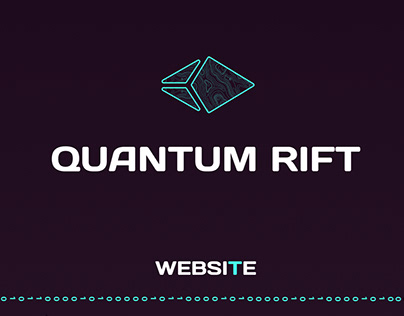 QUANTUM RIFT WEB APPLICATION DESIGN-UI/UX