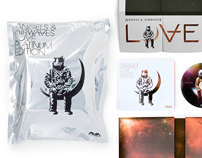 Angels & Airwaves LOVE Identity & Packaging