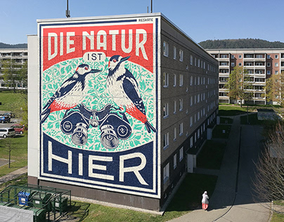 "Die Natur" Wall (Jena, Germany)