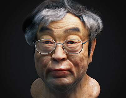 Satoshi Nakamoto 3D Sculpt