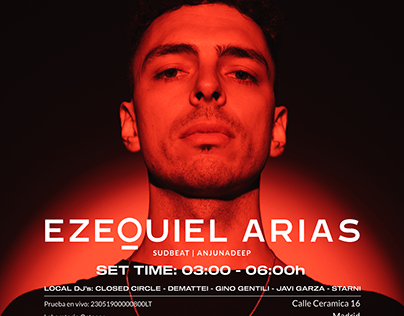Ezequiel Arias Press Set Time 19 May 2023