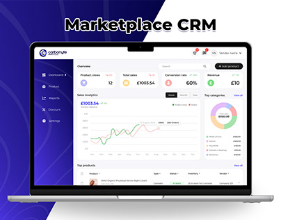 Marketplace CRM Portal for vendors to manage & post ads