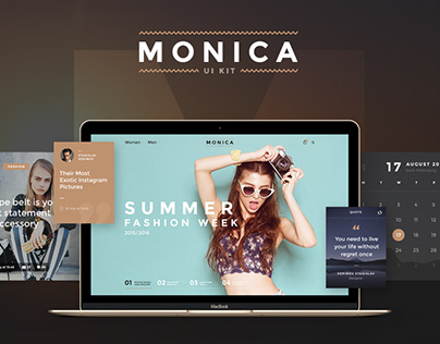 Monica - Creative UI Kit
