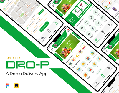 Dro-p ( A Drone Delivery Service App )