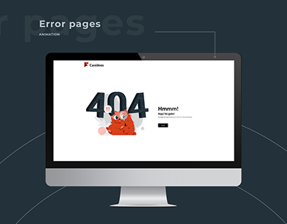 Error pages animation