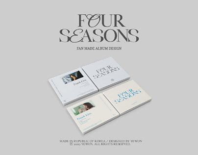 TAEYEON [Four Seasons] Album Package (Fan Made)