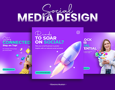 Social Media Ad Designs