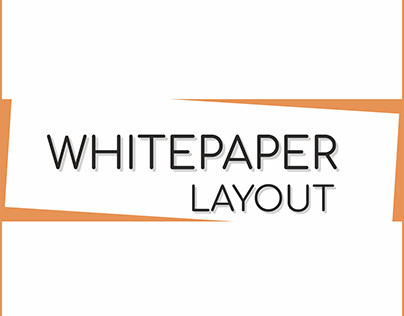 Whitepaper layout design