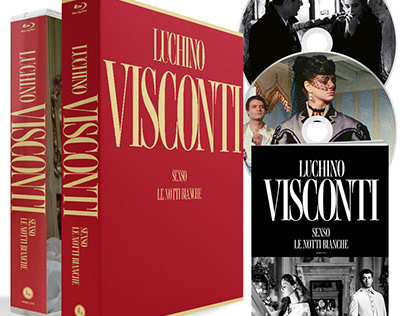 "Luchino Visconti Blu-ray BOX" Create Package Design