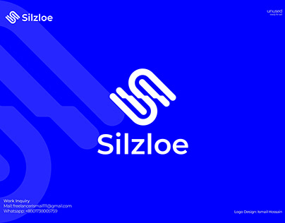 Silzloe, (Letter S) Modern Tech Logo Design Concept