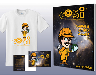 COSI Brand - Catalog, Postcard and T-Shirt