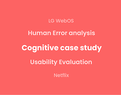 Cognitive Ergonomics case study