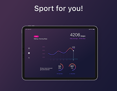 Sport app for iPad pro
