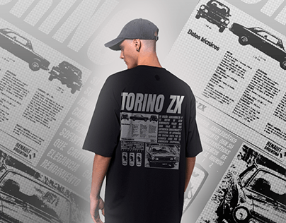 Diseño Poster Grunge - Torino ZX