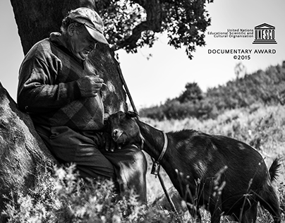 Goatherd Couple (Documentary and humanist photography )