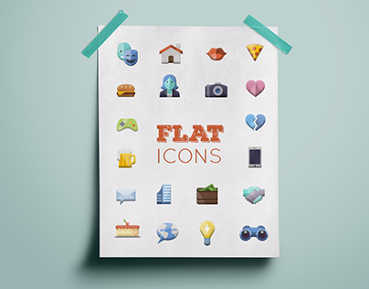 Project thumbnail - Flat Icons