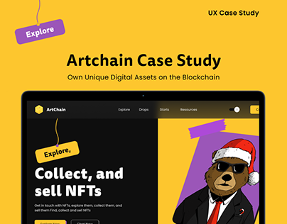 Artchain Web Case Study