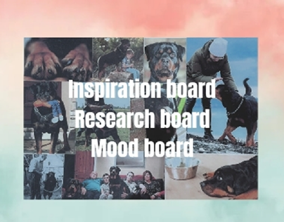 Inspiration, Research and Mood boards.