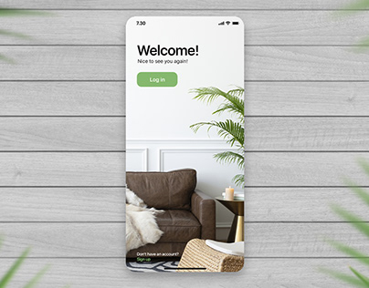 Simple Smart Home UI