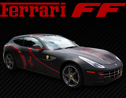 Ferrari FF 3M 1080 Custom Wrap