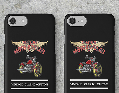 Iphone cover Vintage motorcycle graphic Redbubble