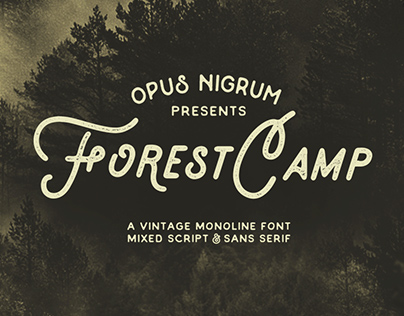 Forest Camp Font