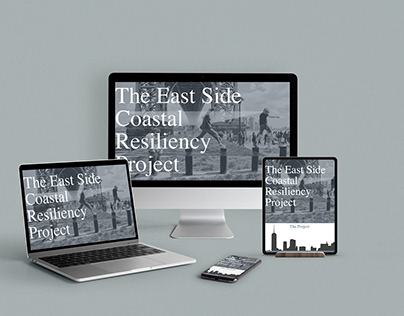 The East Side Coastal Resiliency Project- Web Design