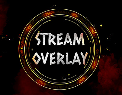 Stream Overlay- Hades Themed