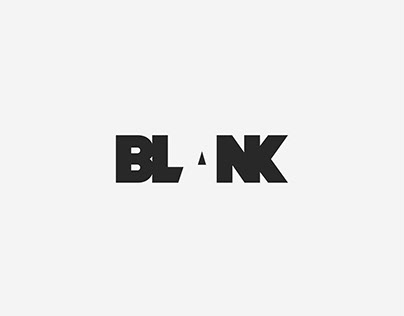 BLANK-Negative space logo