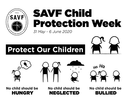 SAVF Child Protection Week Poster Design