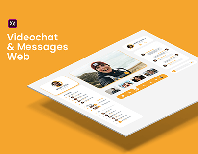 Videochat and Messages Web