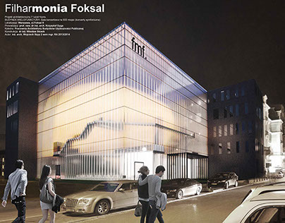 monia Concert Hall in Warsaw -student project
