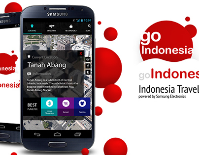 Go Indonesia app, Powered by Samsung