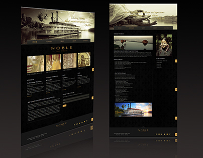 The Noble Collection_Web Design