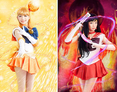 Sailor Venus & Sailor Mars