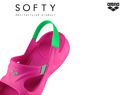 "Softy", EVA pool sandal for kids.