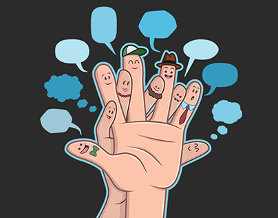 Finger Talks Hands