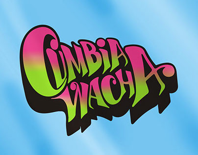 "Cumbia Wacha" / Diseño de logo