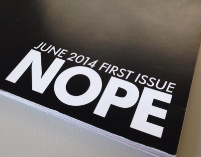 NOPE. Magazine