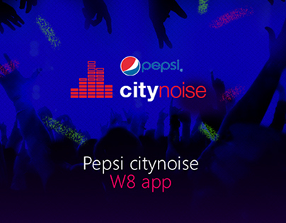 Pepsi citynoise / Windows 8 app