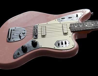 Electric guitar (Fender Jaguar)