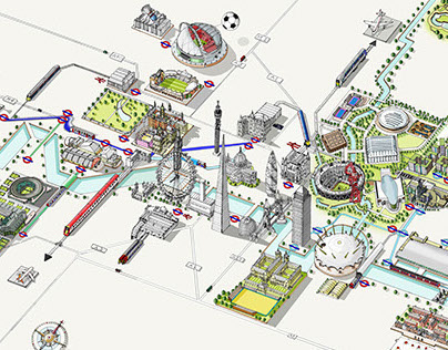 Olympic Venue Map 2012