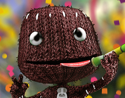 [3D] Sackboy goes to World Cup | #E3CollabBR